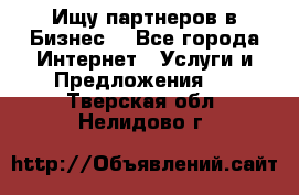 Ищу партнеров в Бизнес  - Все города Интернет » Услуги и Предложения   . Тверская обл.,Нелидово г.